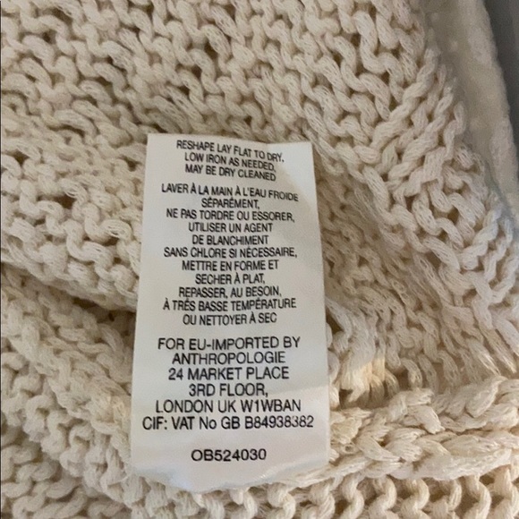 Anthropologie/Moth Sunidra Sweater Tank - Picture 7 of 7